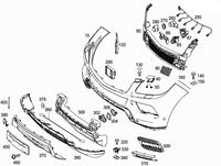 Parking Distance Control Sensors A2125420118 2125420118 Compatible With  MERCEDES-BENZ E-CLASS W212 & S-CLASS W221 Tag-PS-01