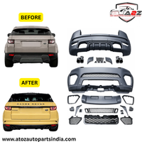 Complete Conversion Body Kit Compatible With Land Range Rover Evoque 2010-2015 Upgrade To Land Range Rover Evoque 2017 (Shipping Cost Not Included In Price)