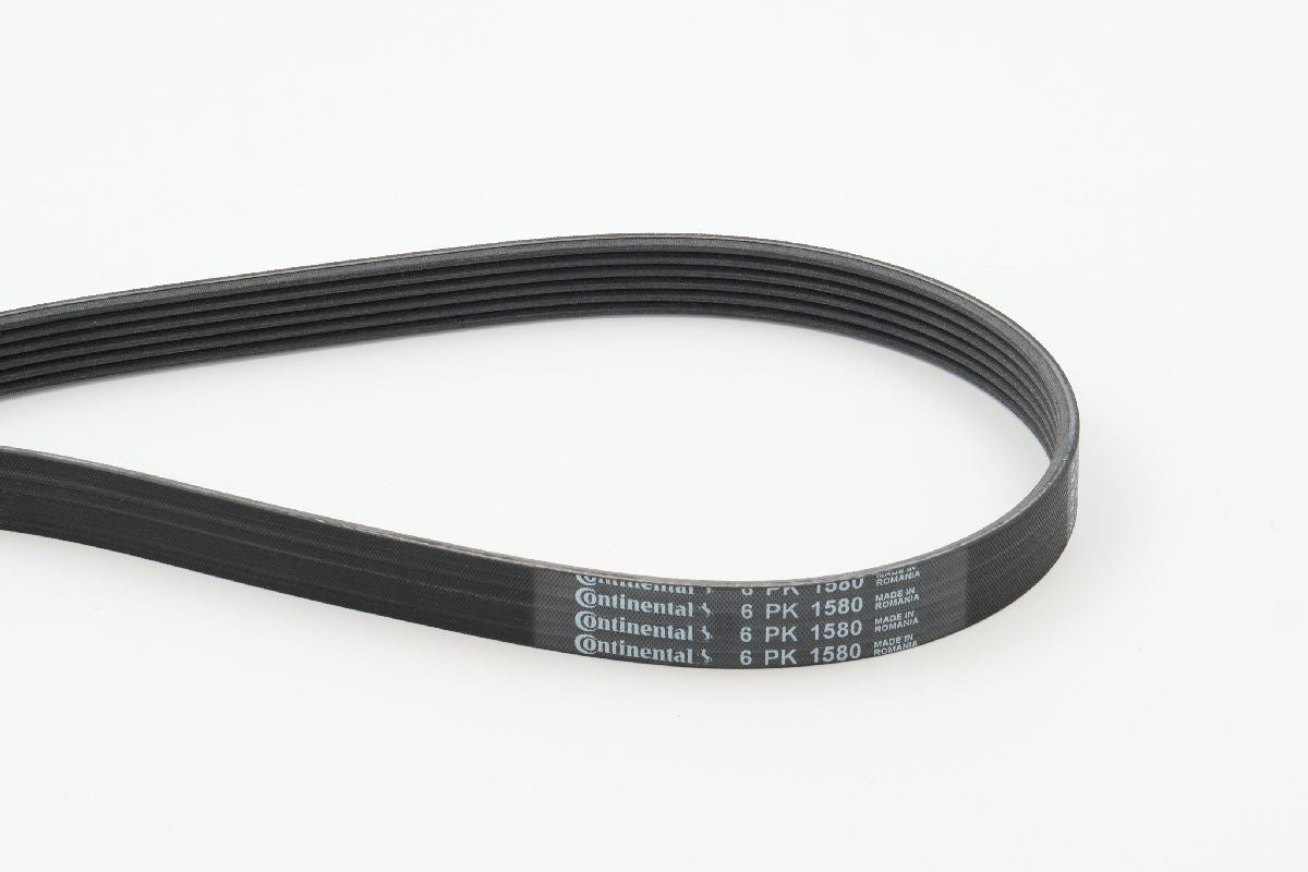 Multi RIB Belt 6PK1580 03L903137A Compatible With AUDI A4 B8 (8K2) | A4 / S4, Q5 (8RB) (CONTINENTAL)