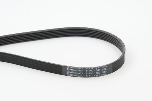Multi RIB Belt 6PK1580 03L903137A Compatible With AUDI A4 B8 (8K2) | A4 / S4, Q5 (8RB) (CONTINENTAL)