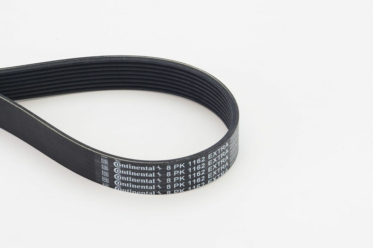 Extra Multi Rib Belt 8PK1162 11288597653 Compatible With BMW 3 (G20, G80, G28), X3 (G01, F97, G08) (CONTINENTAL)