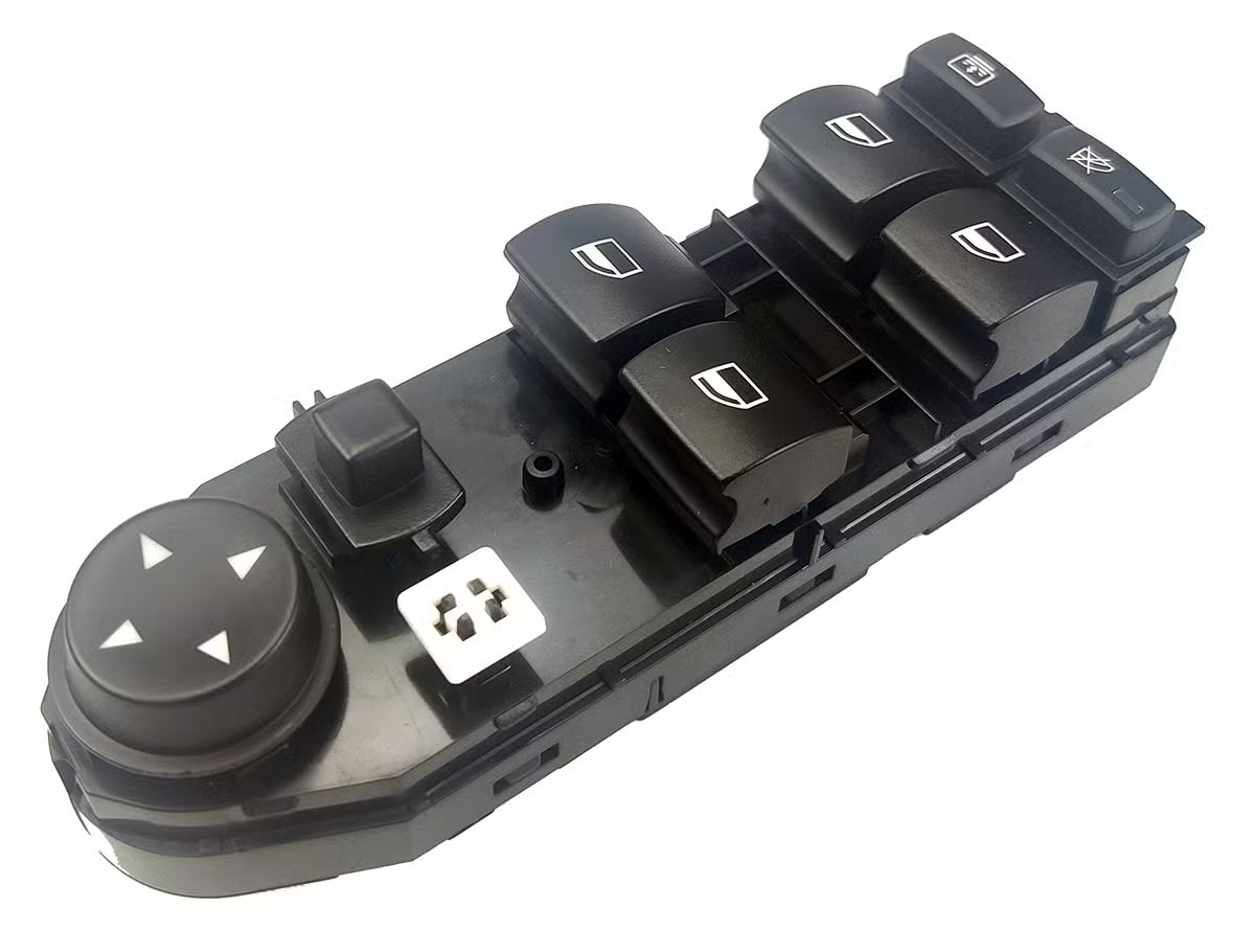 Front Left Master Power Door Window Mirror Switch 61316927633 61316939098 61316943251 61316951914 Compatible With BMW E60