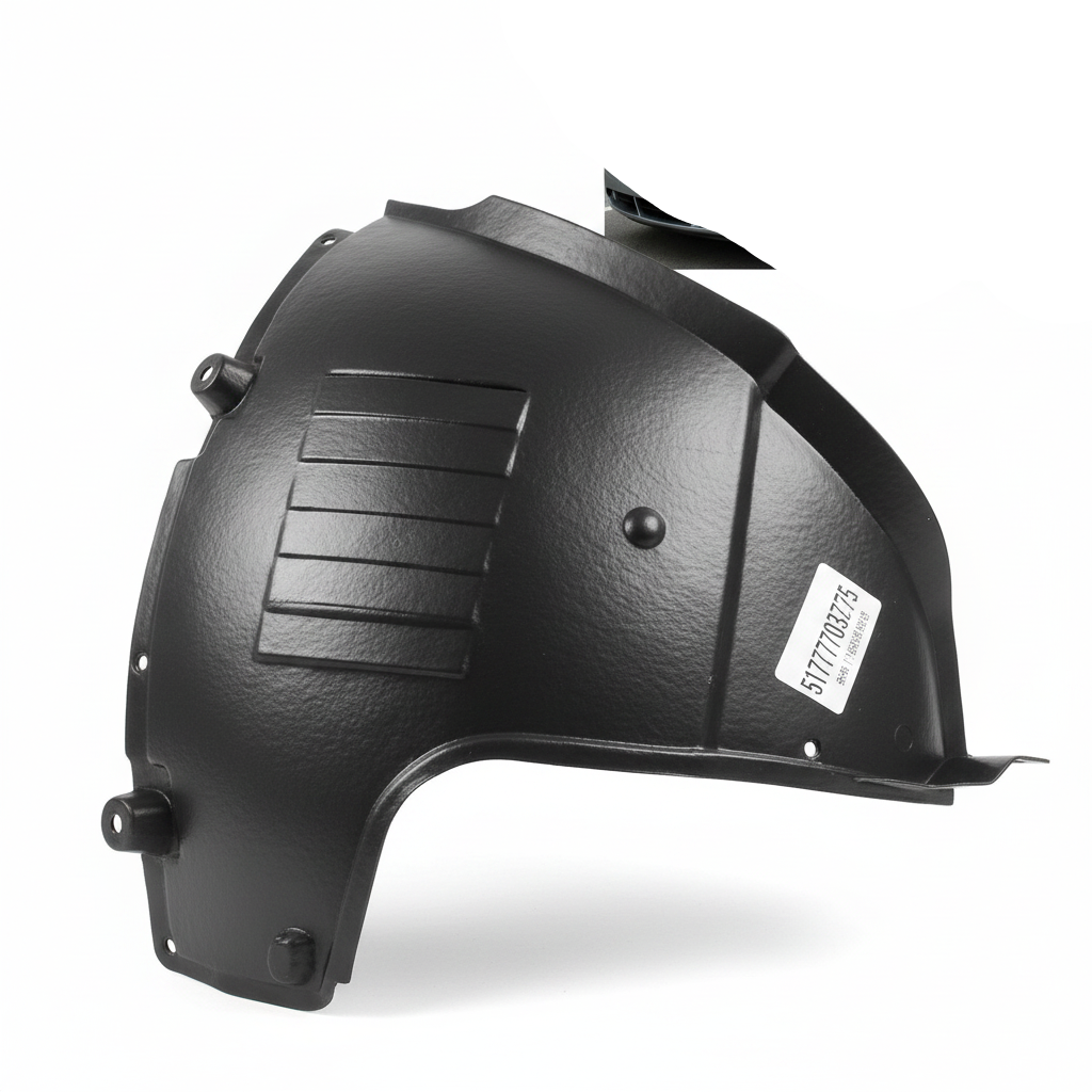 Underbody Paneling Right 51717033754 Compatible With BMW For 5 Series E60 E61 (2003-10)