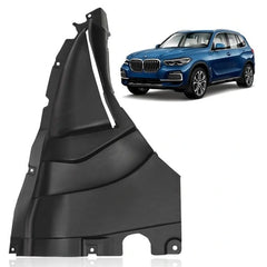 Front Bonnet Fender Liner Lower Panel Left 51718069307 Compatible With BMW For X5 G05 (2019)