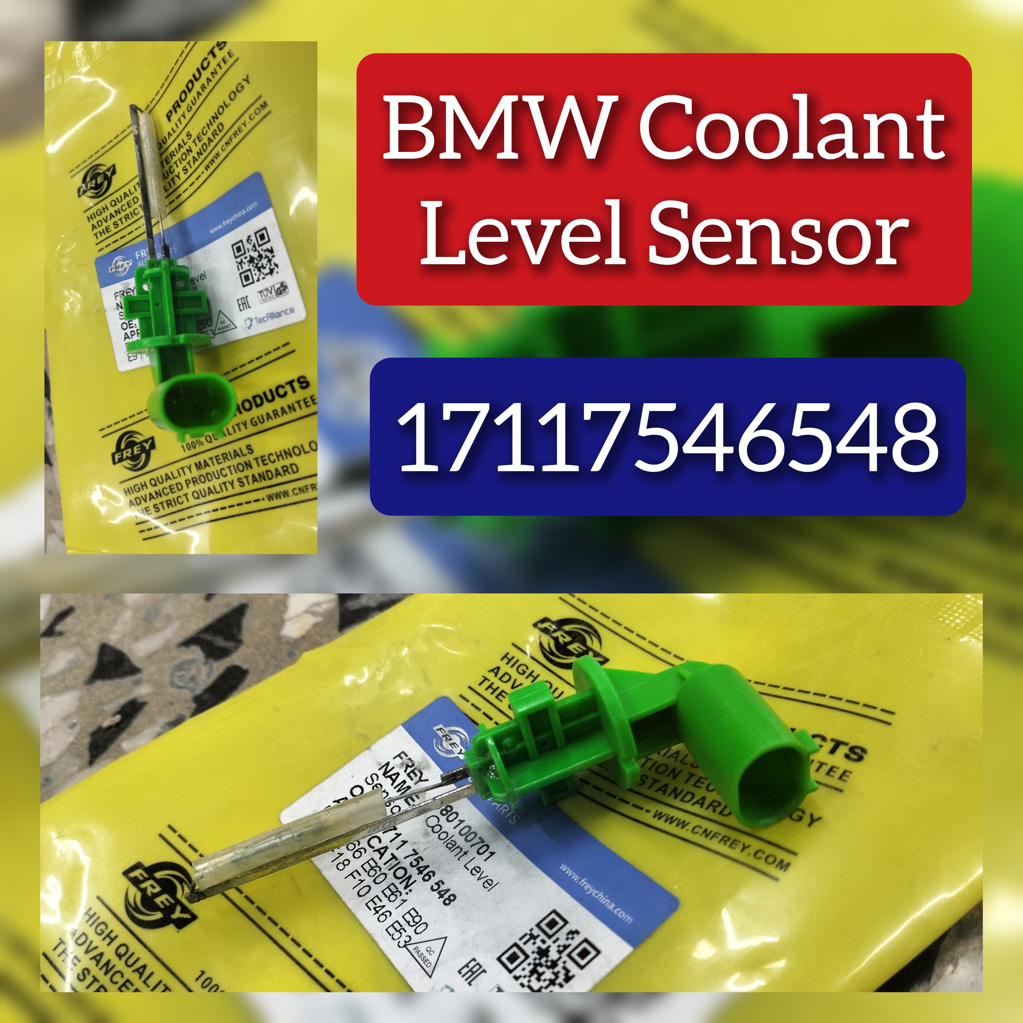 Coolant Level Sensor 17117546548 17137432124 17137524812 17137553919 Compatible With BMW ALL MODELS