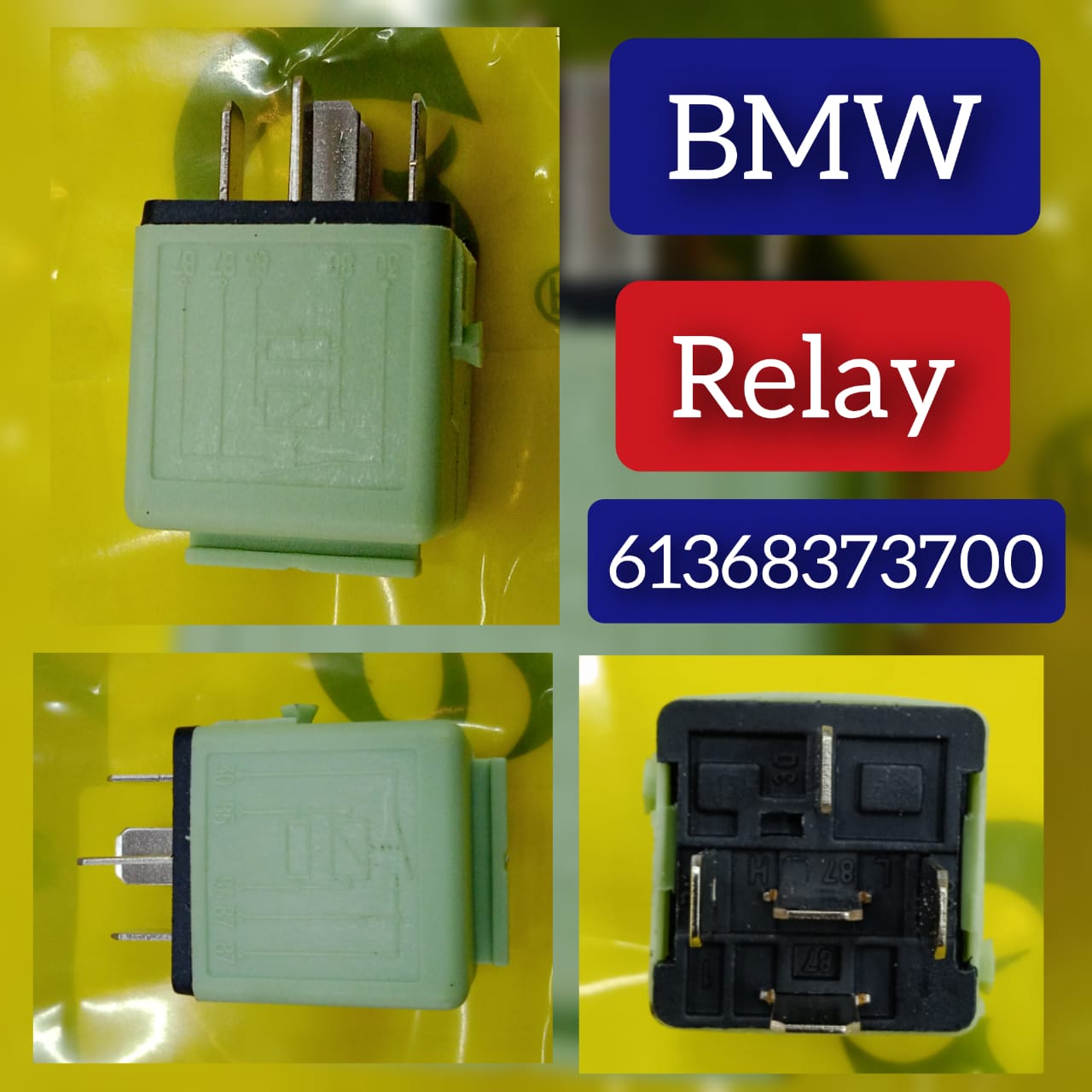 Multifunction Relay Control Module Unit Fuse 61368373700 Compatible  With BMW 3/5/6/7 Series