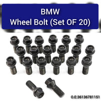 BMW & MINI Wheel Bolt 36136781151 For BMW F30/F25/F10/F48/G30/G20 F15/F20/F01 & MINI R56 N.M/F60 (SET OF 4)