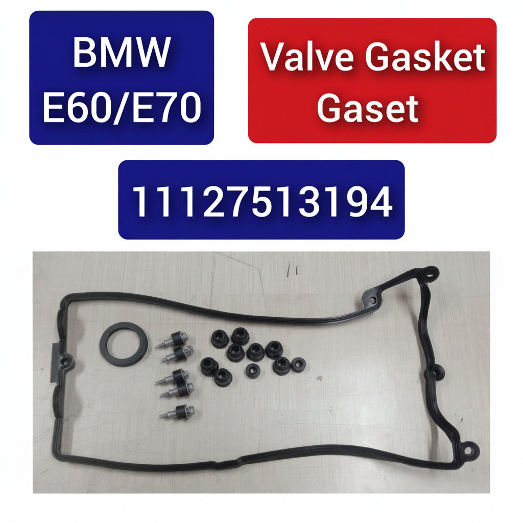 Tappet Cover Packing (Engine Valve Cover Gasket) 11127513194 Compatible With  BMW X5 E70