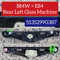 Rear Left Power Window Regulator 51352990387 Compatible with BMW X1 (E84)