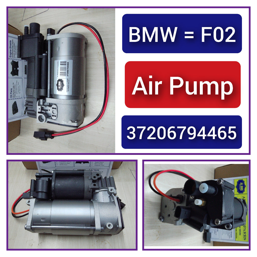 Air Suspension Compressor Pump  37206864215  37206875176 37206794465 Compatible With BMW 7 Series F02