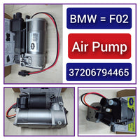 Air Suspension Compressor Pump  37206864215  37206875176 37206794465 Compatible With BMW 7 Series F02