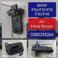 Air Mask Sensor A0280218266 0280218266 Compatible With  BMW F06 F10 F25 F30 F48