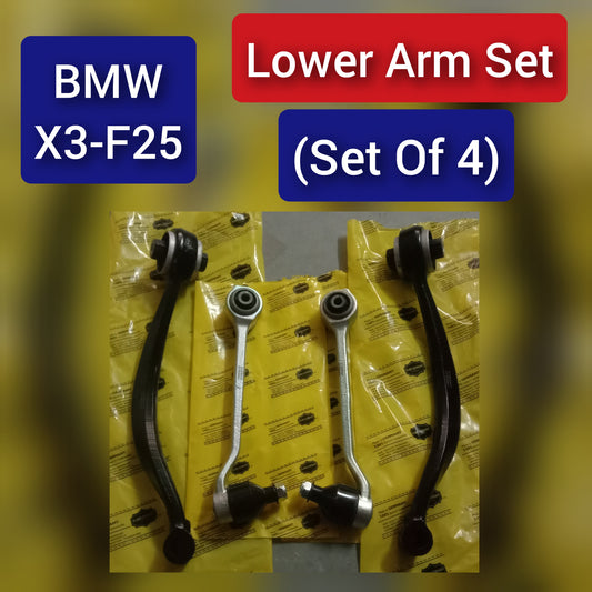 Front Lower Control Arm (Set Of 4) 31106787673 31106787674 31126787669 31126787670 Compatible with BMW X3 F25