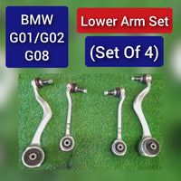 Front Lower Control Arm (Set Of 4) 31106870971 31106870972 31106890903 31106890904 Compatible with BMW X3 (G01, F97) & X4 (G02, F98)