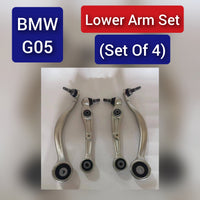 Front Lower Control Arm (Set Of 4) 31106893549 31106878081  31106878082 31106893550 Compatible with BMW X5 (G05, F95) & X5 Van (G05) & X6 (G06, F96)  & X7 (G07)
