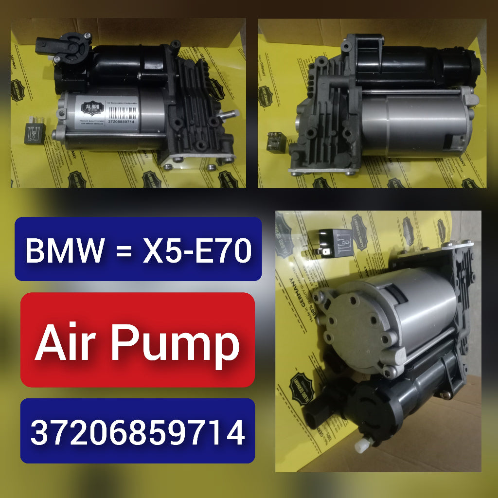 Air Suspension Compressor Pump 37206859714 37206789938 37206799419 Compatible With BMW X5 E70