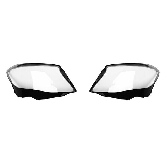Front Headlight Glass Compatible with Mercedes-Benz GLA 156 (2014 - 2017).