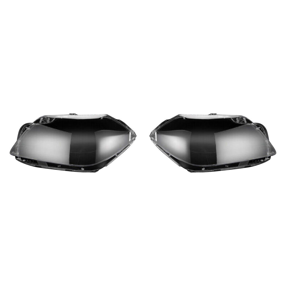Front Headlight Glass Compatible with  Mercedes-Benz GL-Class W166 (2012 - 2016).