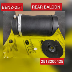 Rear Right/Left Air Suspension Spring Bag 2513200025 2513200325 2513200425 Compatible With MERCEDES-BENZ R-CLASS W251