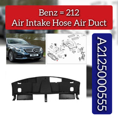 Air Intake Hose Air Duct A2125000555 Compatible With Mercedes Benz  E CLASS W212
