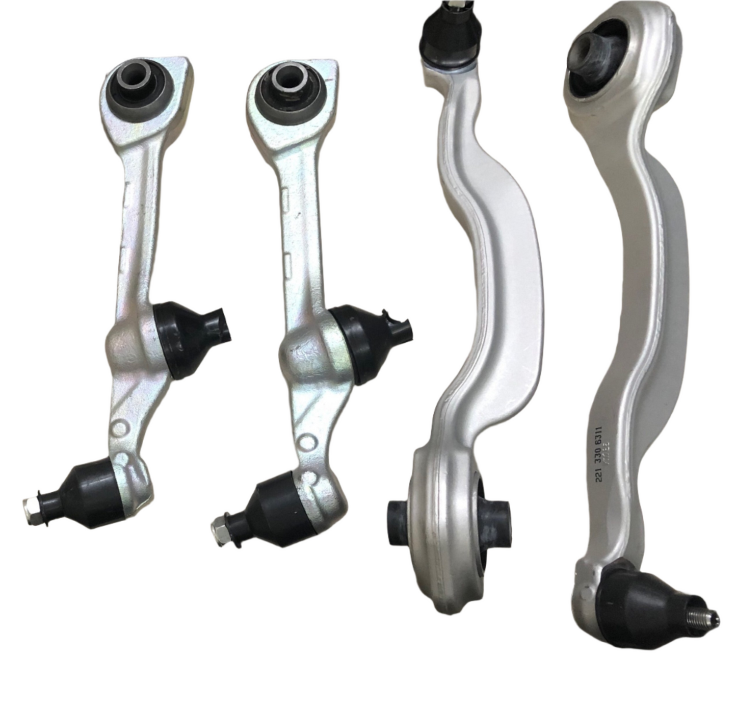Front Lower Control Arm (Set Of 4) 2213306311 2213306411 2213306511 2213308107 2213308207 Compatible with MERCEDES-BENZ S-CLASS (W221, V221)