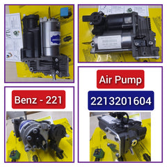 Air Suspension Compressor Pump 2213201604  Compatible With MERCEDES-BENZ S-CLASS W221, V221