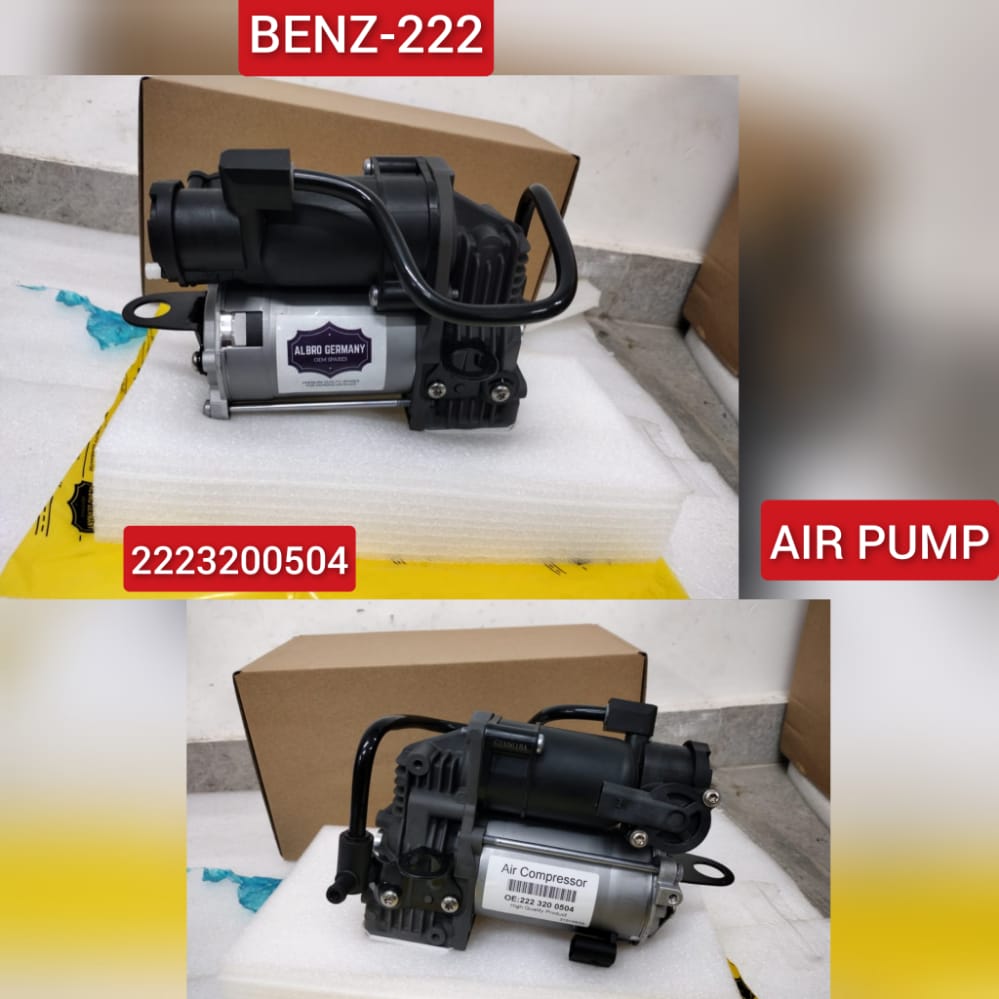 Air Suspension Compressor Pump 2223200504 2223200604 Compatible With MERCEDES-BENZ S-CLASS W222