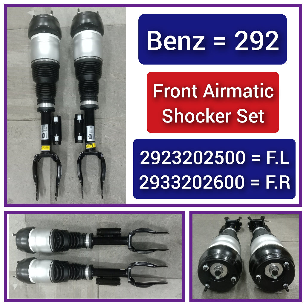 Front Left Air Suspension Shock Absorber Strut 2923202500 2923202900 2923203913 2923204513 2923204613 Compatible With MERCEDES-BENZ GLE (W166) & GLE Coupe (C292)