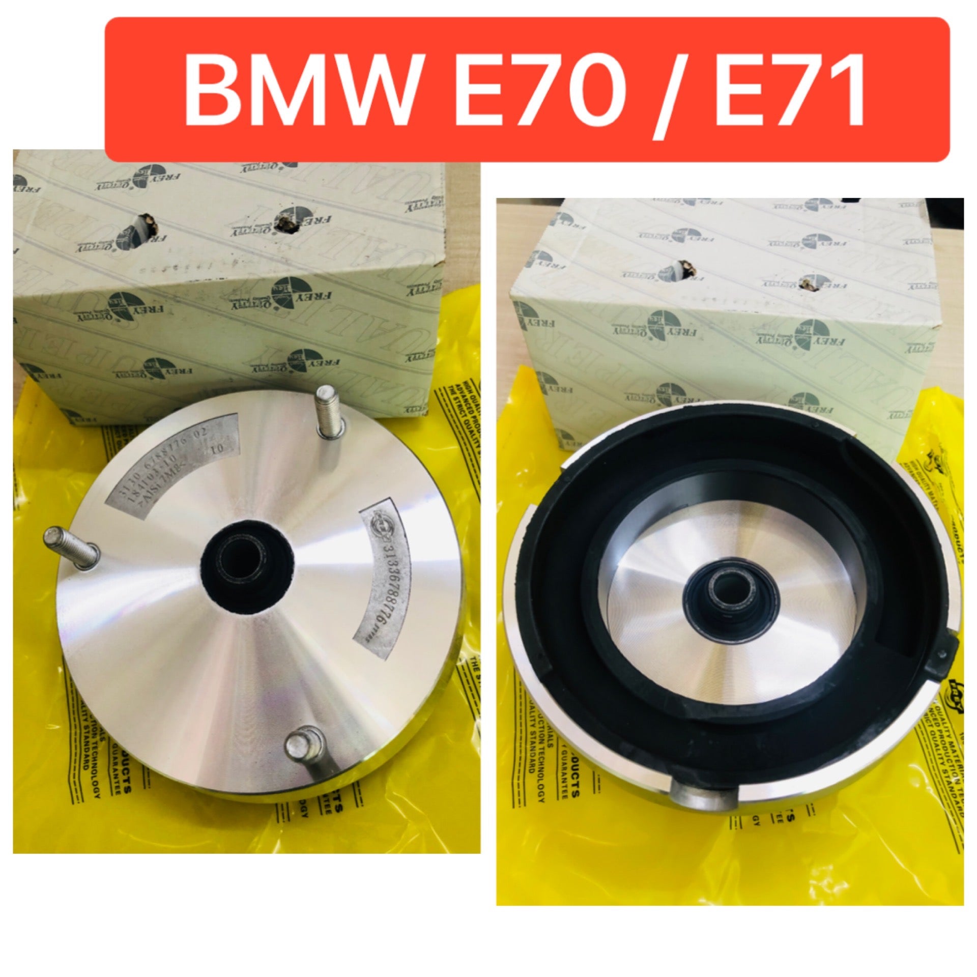Front Suspension Support Strut Mount 31336788776 Compatible With BMW X5 (E70) & X6 (E71, E72)