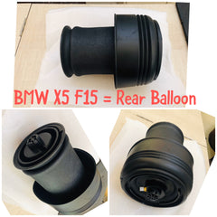 Rear Right/Left Air Suspension Springs 37126795013 Compatible With BMW X5 E70 F15, F85 & X6 E71, E72 F16, F86