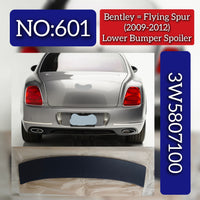 Lower Bumper Spoiler 3W5807100 Compatible With Bentley Flying Spur (2009-2012) Tag No.601