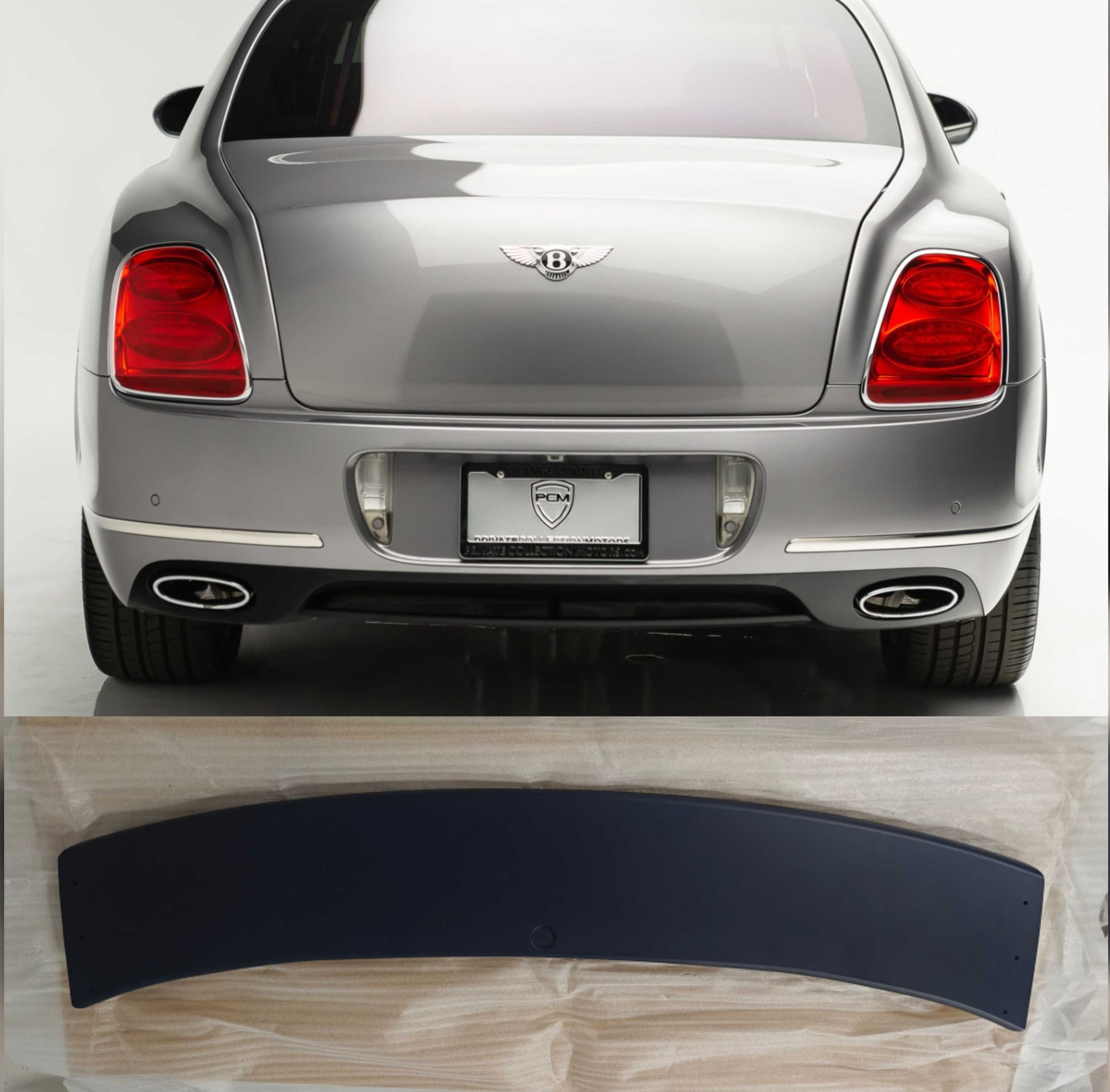 Lower Bumper Spoiler 3W5807100 Compatible With Bentley Flying Spur (2009-2012) Tag No.601