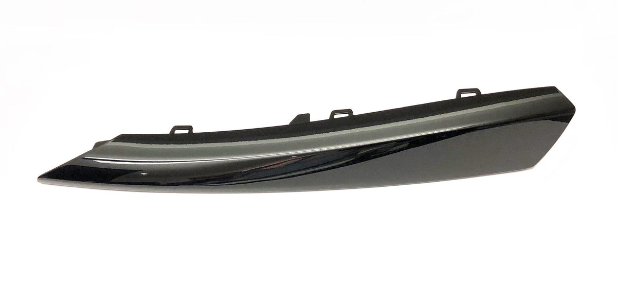 Fog Lamp Cover Chrome (Glossy Black) Left C2Z20505 & Right C2Z20501 Compatible With Jaguar XF (2012-2015) Tag No.601