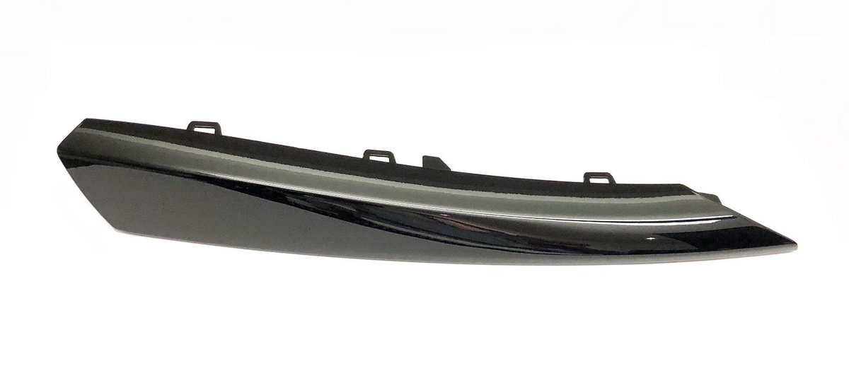 Fog Lamp Cover Chrome (Glossy Black) Left C2Z20505 & Right C2Z20501 Compatible With Jaguar XF (2012-2015) Tag No.601