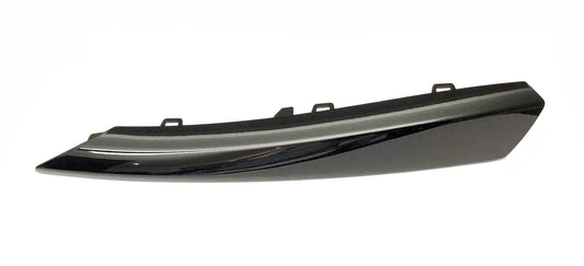 Fog Lamp Cover Chrome (Glossy Black) Left C2Z20505 & Right C2Z20501 Compatible With Jaguar XF (2012-2015) Tag No.601