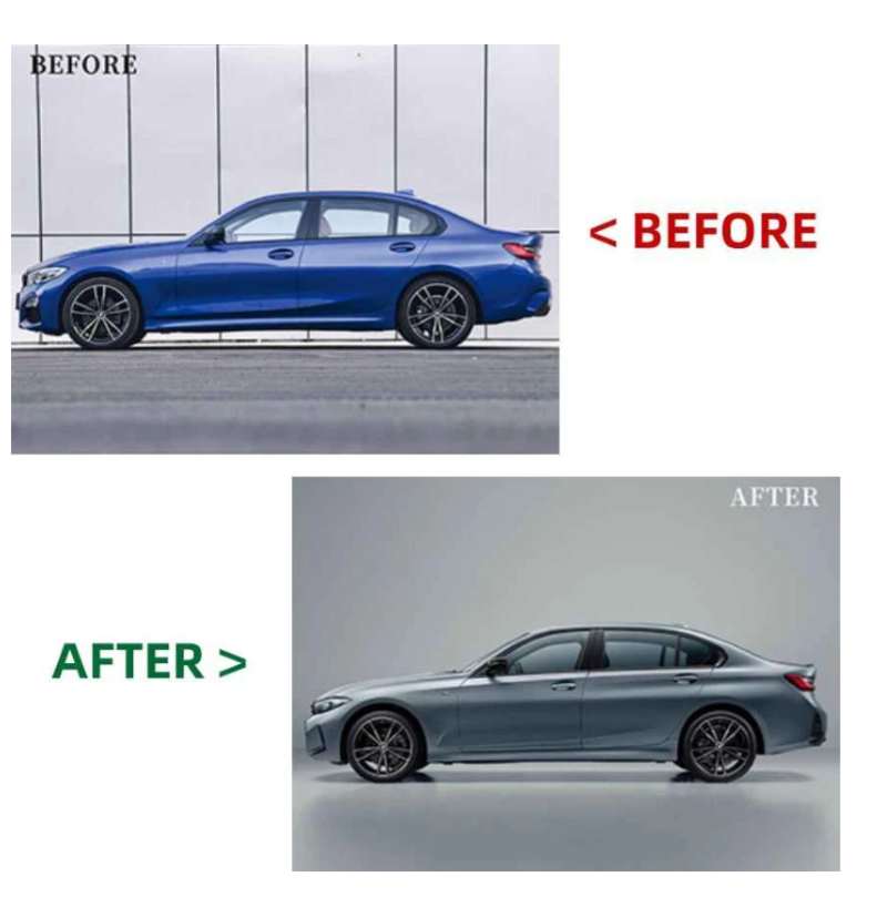 A To Z Compatible With Bmw 3 Series G20 G28 Lci 2023+ Upgrade Convert To G80 M3 M4 Narrow Body Kit Bumper Grill Fender Hood Side Skirts Grill Diffuser Exhaust Pipe Tip CC-9790 (Shipping Cost Not Included In Price)