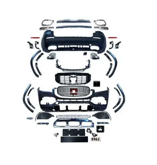 A To Z Compatible With Mercedes Benz Gls W167 X167 (2019-2024) Upgraded Facelift Body Kit Bumper Maybach Style CC-4962 (Shipping Cost Not Included In Price)