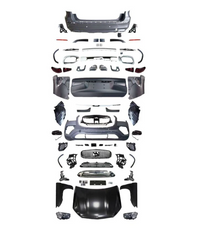 A To Z Compatible With Mercedes Gl Gls W166 X166 (2012-2016) Upgrade Facelift Convert To Gls W167 X167 2021 Maybach Kit Bumper Grill Headlight Taillight Trunnk Fender Body Kit CC-6277 (Shipping Cost Not Included In Price)