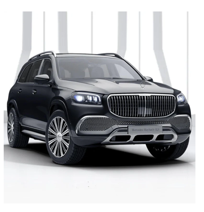 A To Z Compatible With Mercedes Gl Gls W166 X166 (2012-2016) Upgrade Facelift Convert To Gls W167 X167 2021 Maybach Kit Bumper Grill Headlight Taillight Trunnk Fender Body Kit CC-6277 (Shipping Cost Not Included In Price)