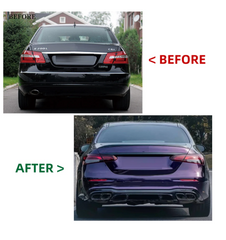 A To Z Compatible With Mercedes Benz E Class W212 (2009-2013) Το W213 Lci 2021+ Amg 63 Upgrade Facelift Conversion Body Kit Bumper Hood Headlight Taillight CC-6355 (Shipping Cost Not Included In Price)