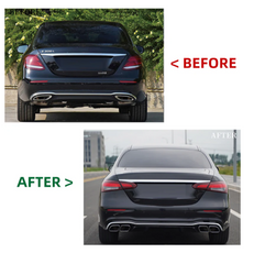 A To Z Compatible With Mercedes Benz E Class W213 (2016-2020) Το W213 Lci 2021+ Amg 63 Upgrade Facelift Conversion Body Kit Bumper Hood Headlight Taillight CC-6359 (Shipping Cost Not Included In Price)