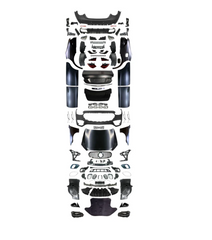 A To Z Compatible With Mercedes Benz S Class W222 (2016-2022) Upgraded Convert Facelift To S Class W223 2023+ Amg S63 Style Body Kit Bumper Headlight Taillight Hood Fender With Door CC-6615 (Shipping Cost Not Included In Price)