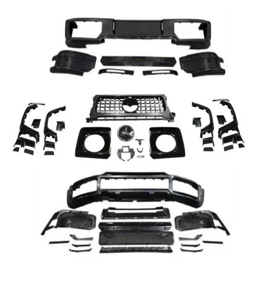 A To Z Compatible With Mercedes Benz G Class G Wagon W464 (2019-2024) Upgrade Facelift Convert To G63 G55 G500 Brabus Bbs Body Kit Bumper CC-7258 (Shipping Cost Not Included In Price)