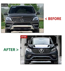 A To Z Compatible With Mercedes Benz MI W166 (2012-2016) Τo GLE W166 (2016-2019) Amg63 Upgrade Facelift Conversion Body Kit Bumper Hood Headlight Taillight CC-8543 (Shipping Cost Not Included In Price)