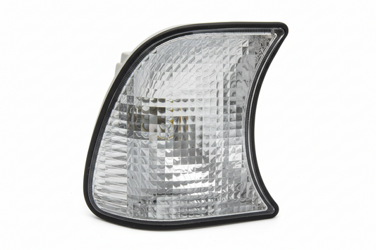 Front Corner Light Set (White) Left 82199404278 & Right 82199404279 Compatible With BMW For 5 Series E34 (1998-95)
