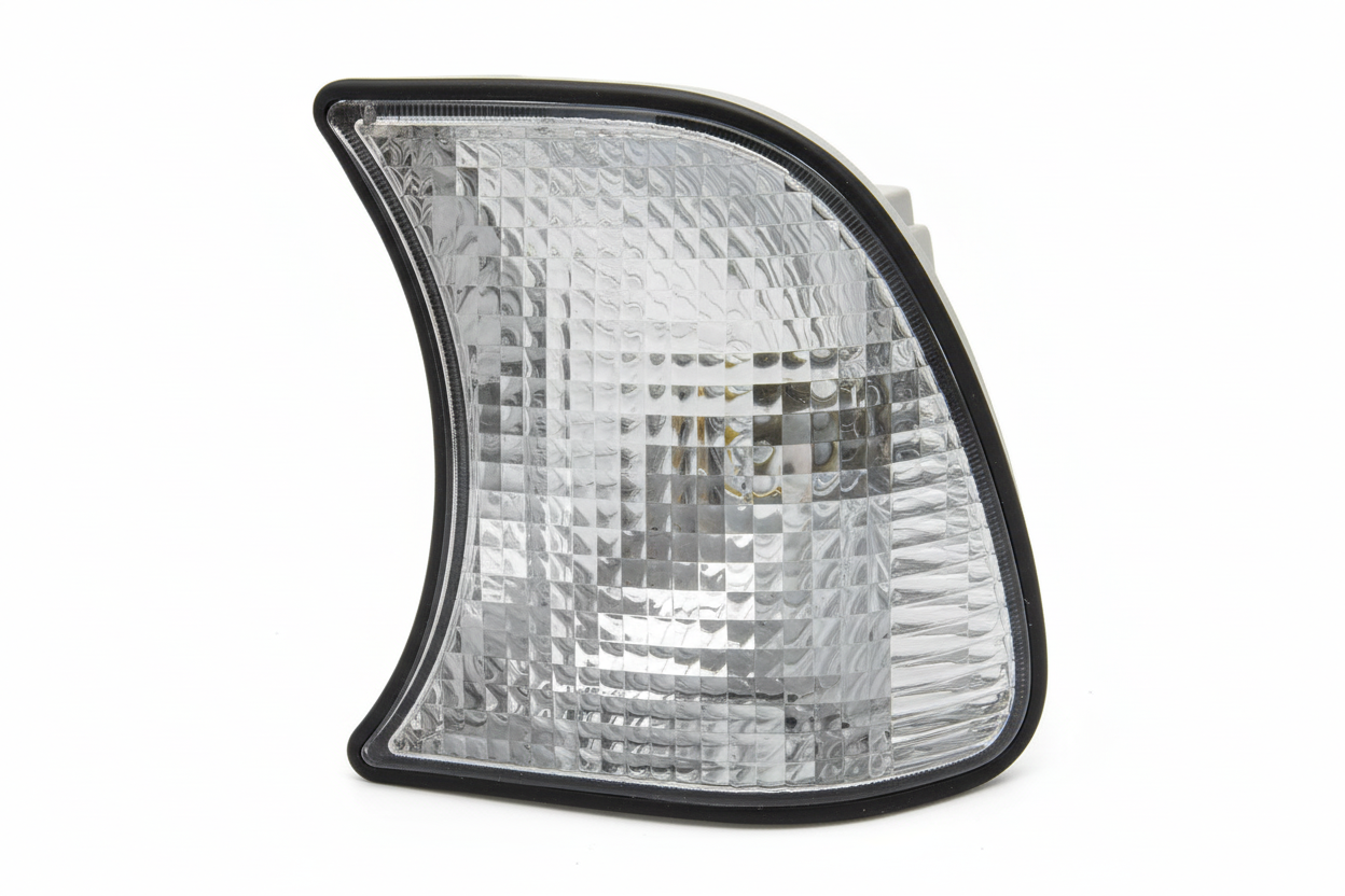 Front Corner Light Set (White) Left 82199404278 & Right 82199404279 Compatible With BMW For 5 Series E34 (1998-95)