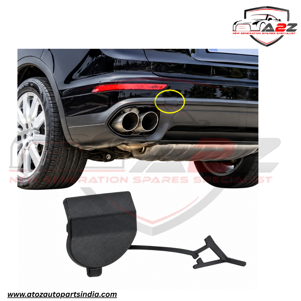 Front Bumper Tow Towing Cap Cover Hook Left 95850549950 Right 95850550050 Compatible with PORSCHE CAYENNE (2015-2018) Tag No.138