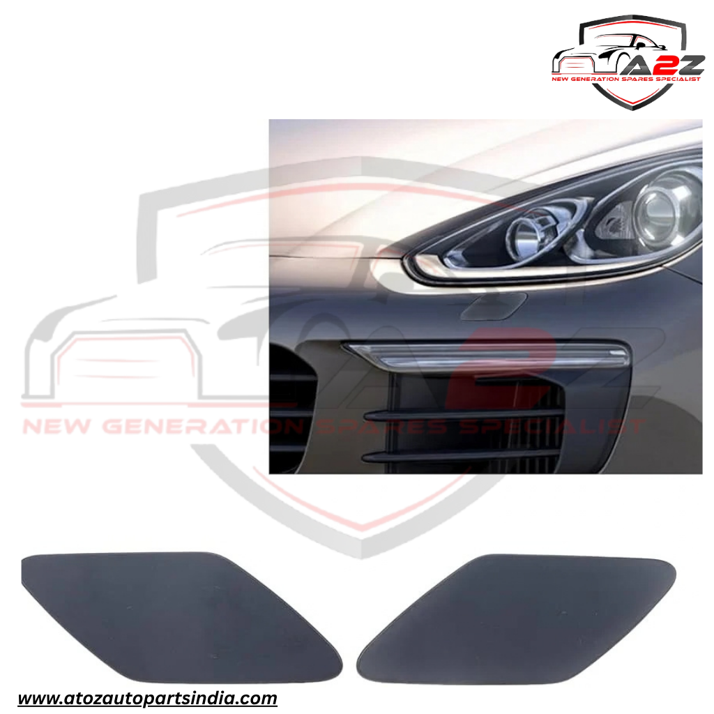 Headlight Washer Cover Cap Left 95850533300 Right 95850533400 Compatible With Porsche Cayenne 958 (2015-2018) Tag No.132