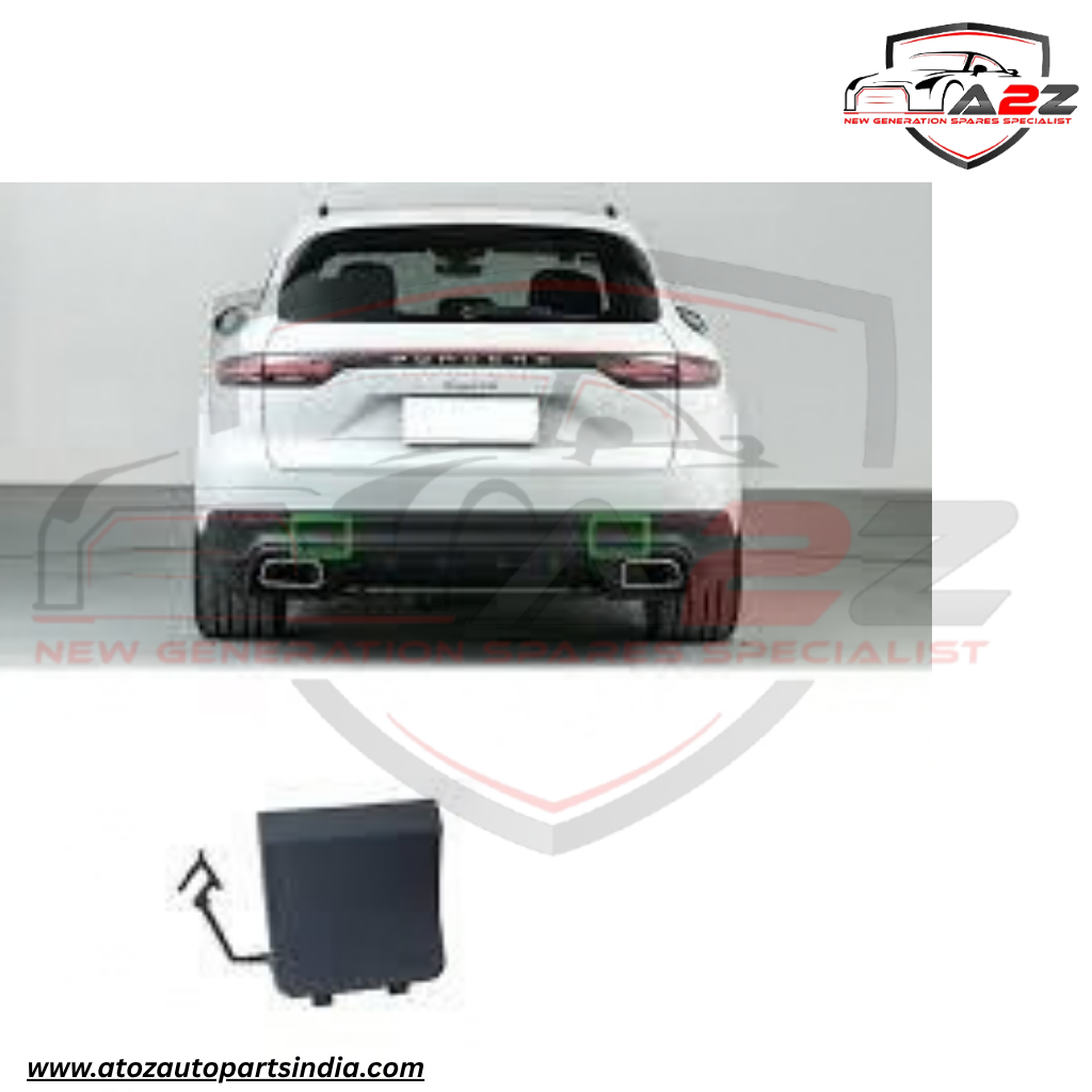 Front Bumper Tow Towing Cap Cover Hook Left 9Y0807499 Right 9Y0807500 Compatible with PORSCHE CAYENNE (2019-2023) Tag No.136