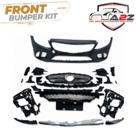 Front Bumper Kit Compatible With Mercedes Benz W205 Upgrade To Mercedes Benz AMG W205 (2015-2021) Tag No.FBK.201 (Shipping Cost Not Included In Price)